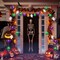 20FT 40 LED 3D Pumpkin Bat Ghost Spider Battery Operated String Lights(Orange,Purple,White,Green)